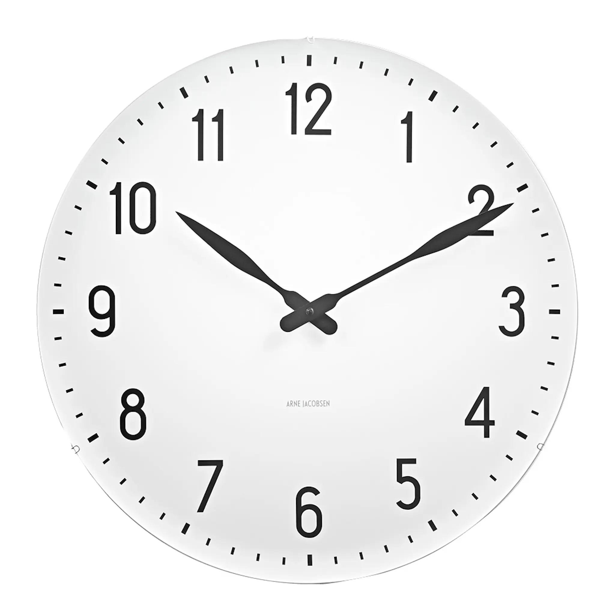 Arne Jacobsen Station Väggur 48 cm Vit