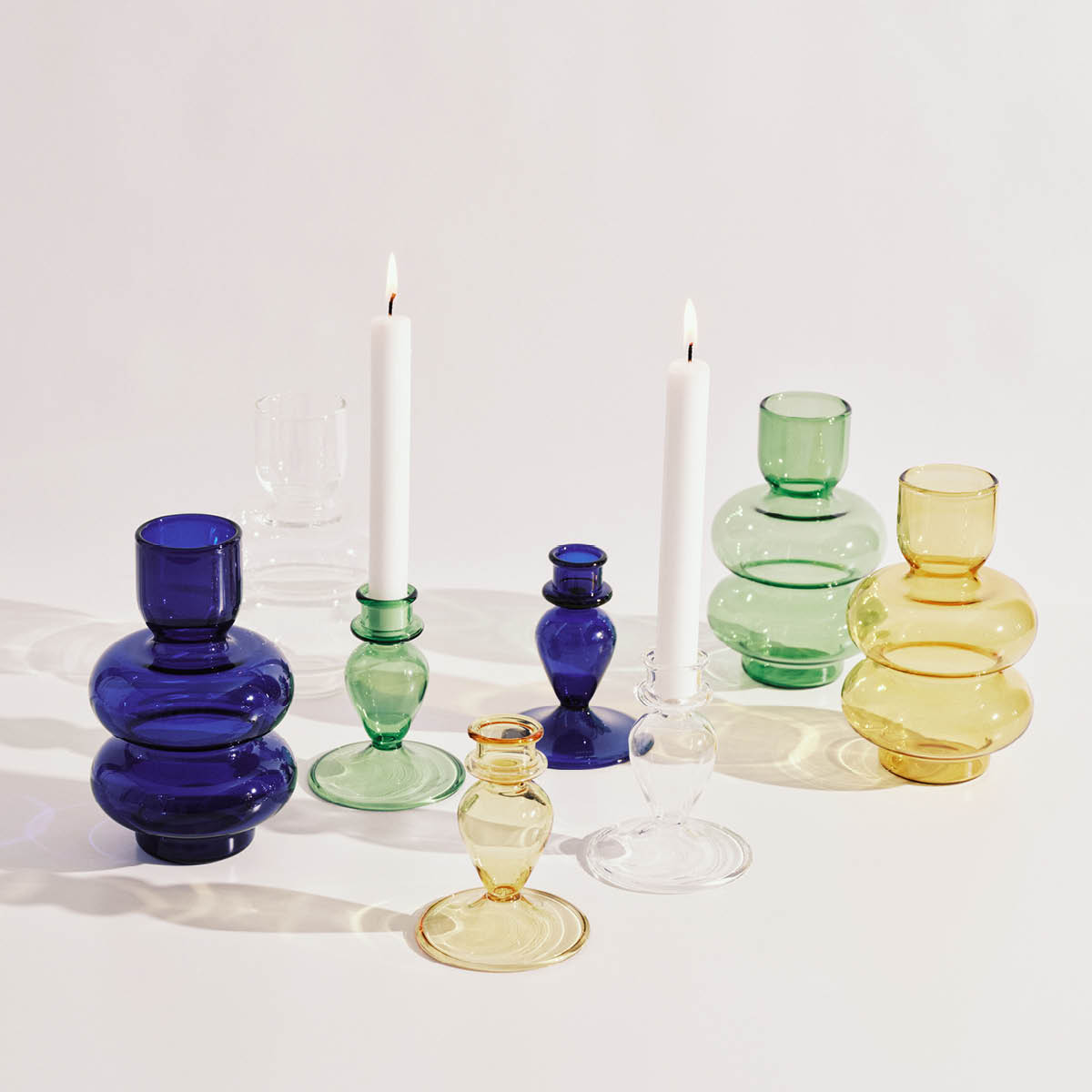 Serax Nabucho ljusstake 7 cm klar