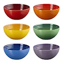 Rainbow skål 33 cl 12 cm 6-pack multi