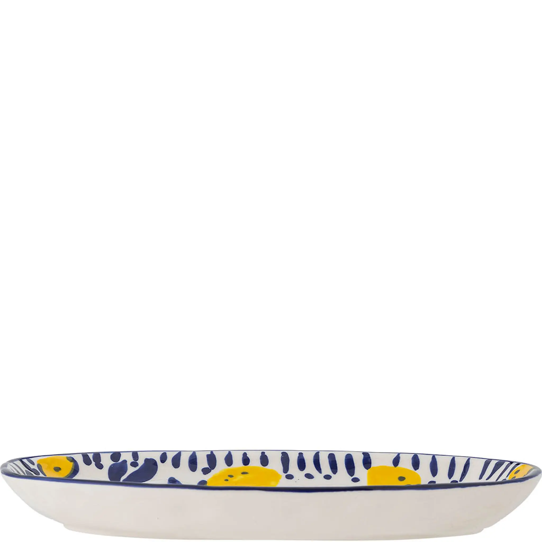 Creative Collection Maxima serveringsfat 29x16,5x4 cm blå