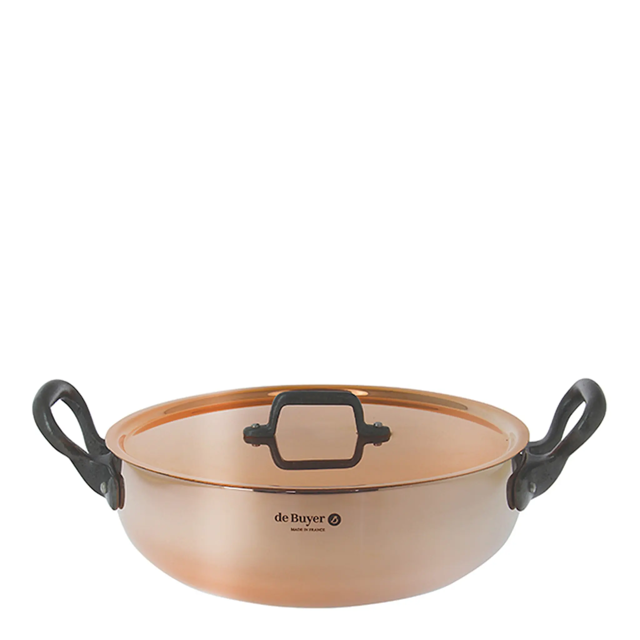 de Buyer Prima Matera Sauteuse 4,9 L 28 cm Koppar/Gjutjärn
