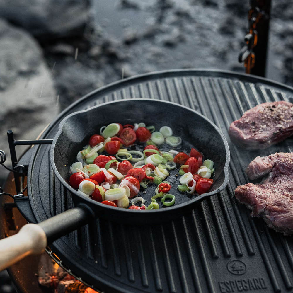 Espegard Stekepanne støpejern til bål