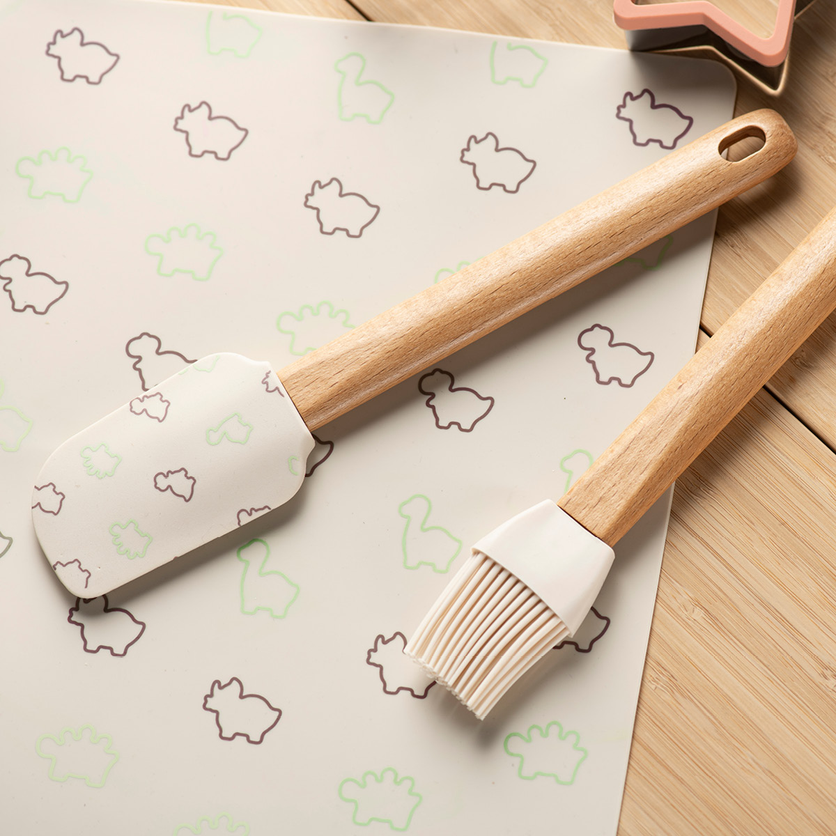 Modern House Chic Kids bakesett til barn 3 deler krem