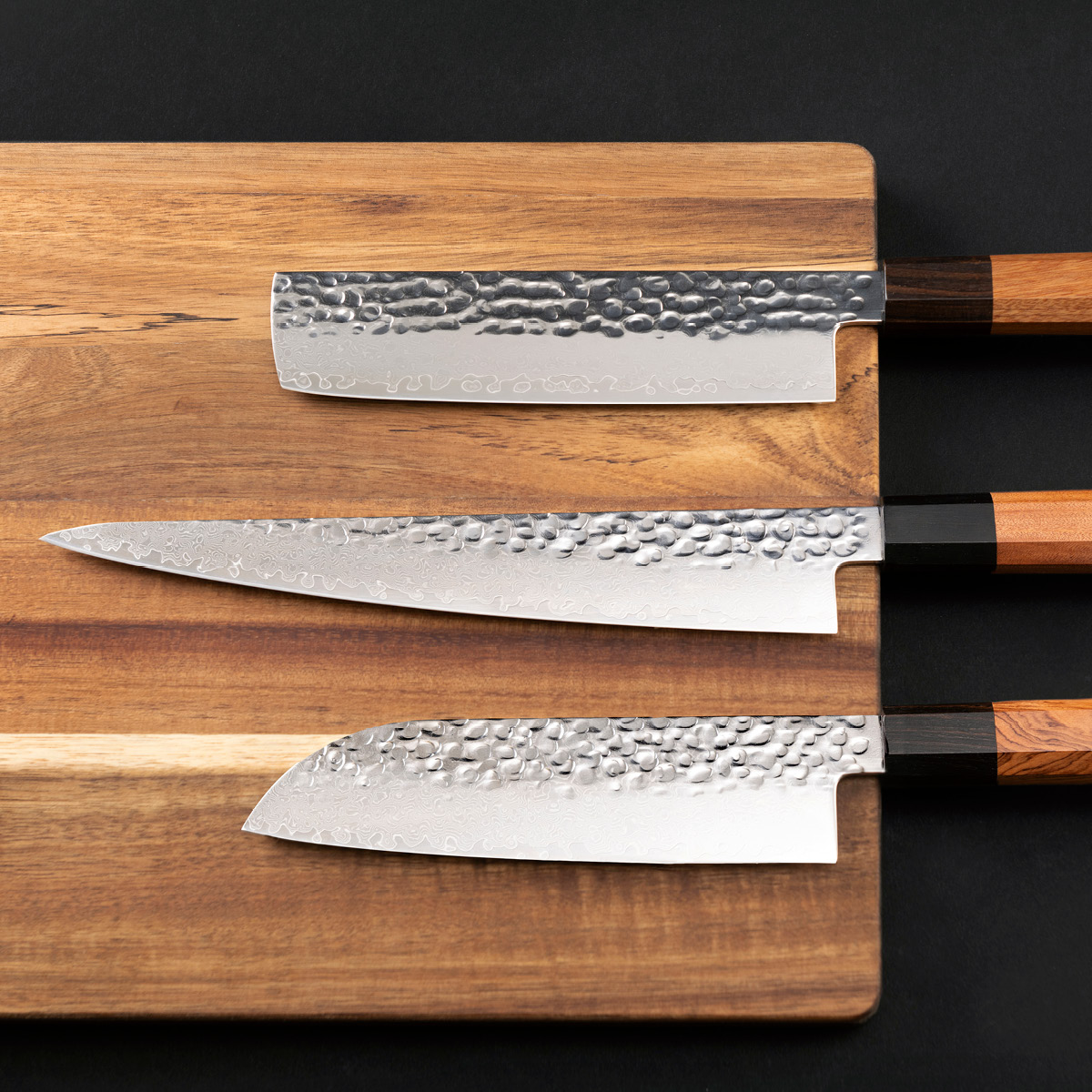 Maku Kitchen Life Damascus allkniv 39,5 cm stål/trä