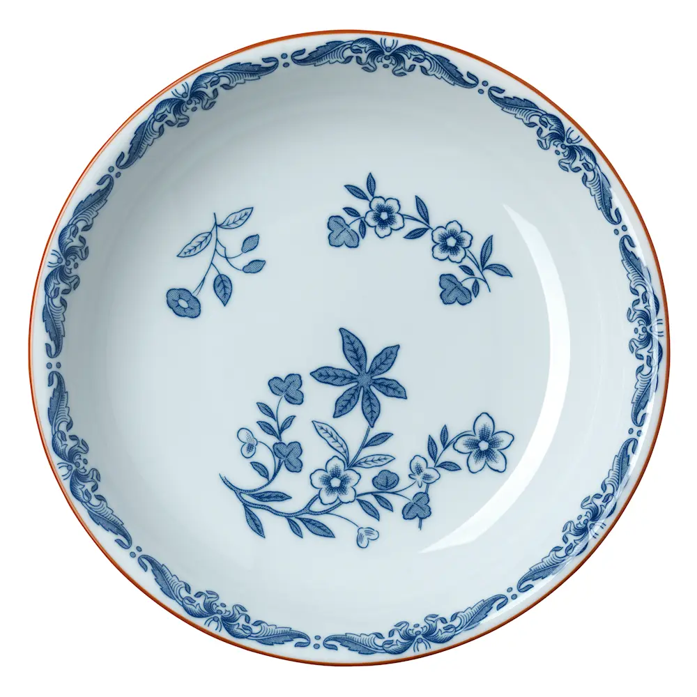 Ostindia Syvä lautanen 22 cm