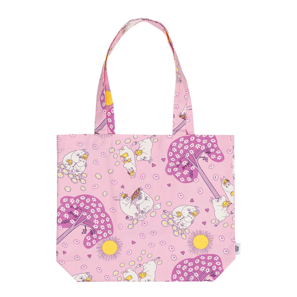 Moomin Arabia Mumin tygväska 1,5x17,5x24,5 cm Förälskade rosa