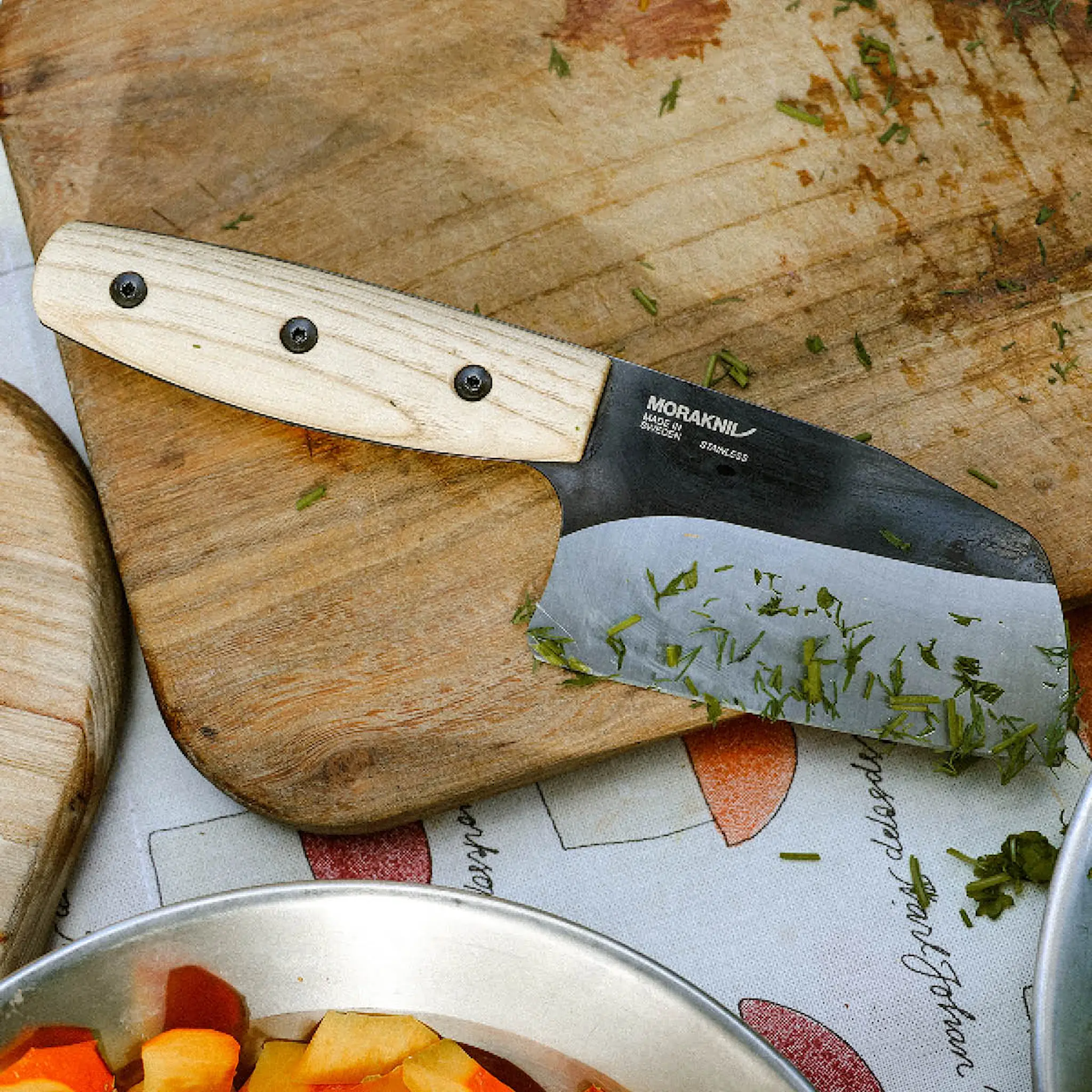 Morakniv Rombo BlackBlade kockkniv 20 cm (S) ash wood
