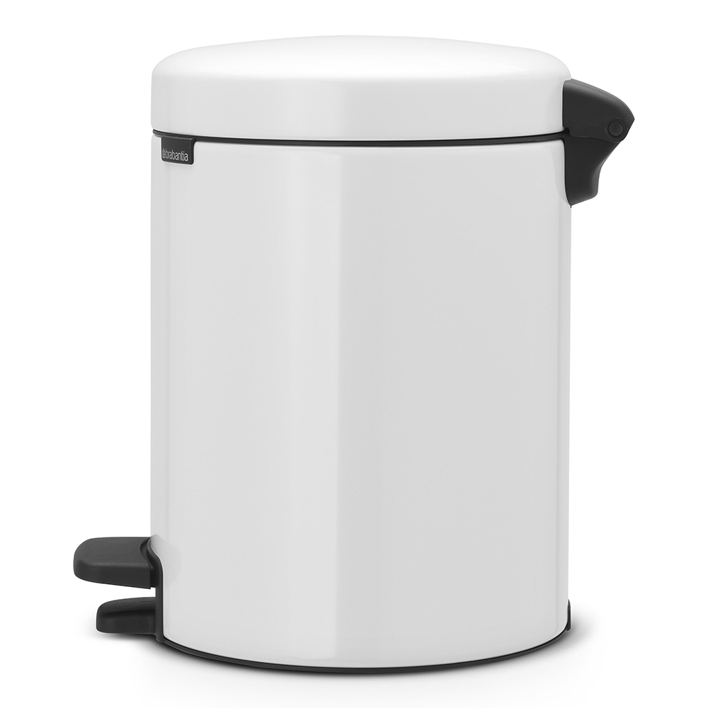 Brabantia NewIcon pedalhink 5 L vit