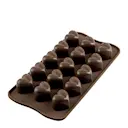 Monamour silikonform för praliner 15 st á 10 ml