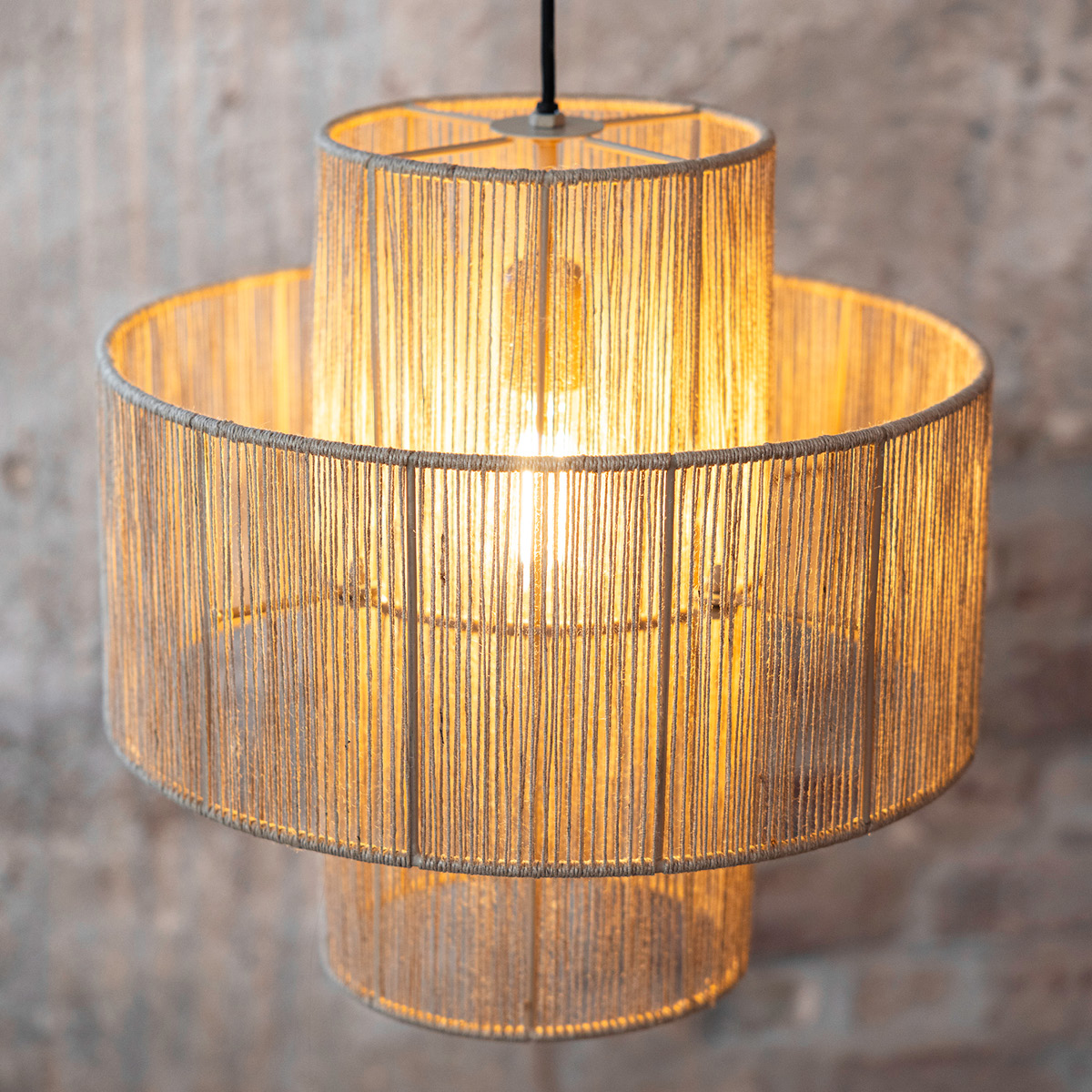 Markslöjd Soga taklampa 40 cm natur