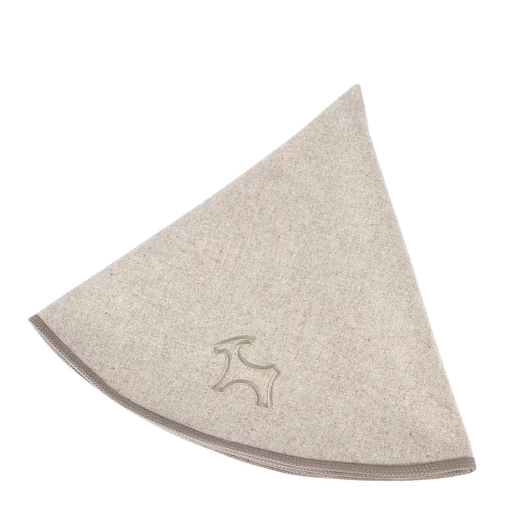 Rotor Design Julgransmatta ull 95 cm beige/beige