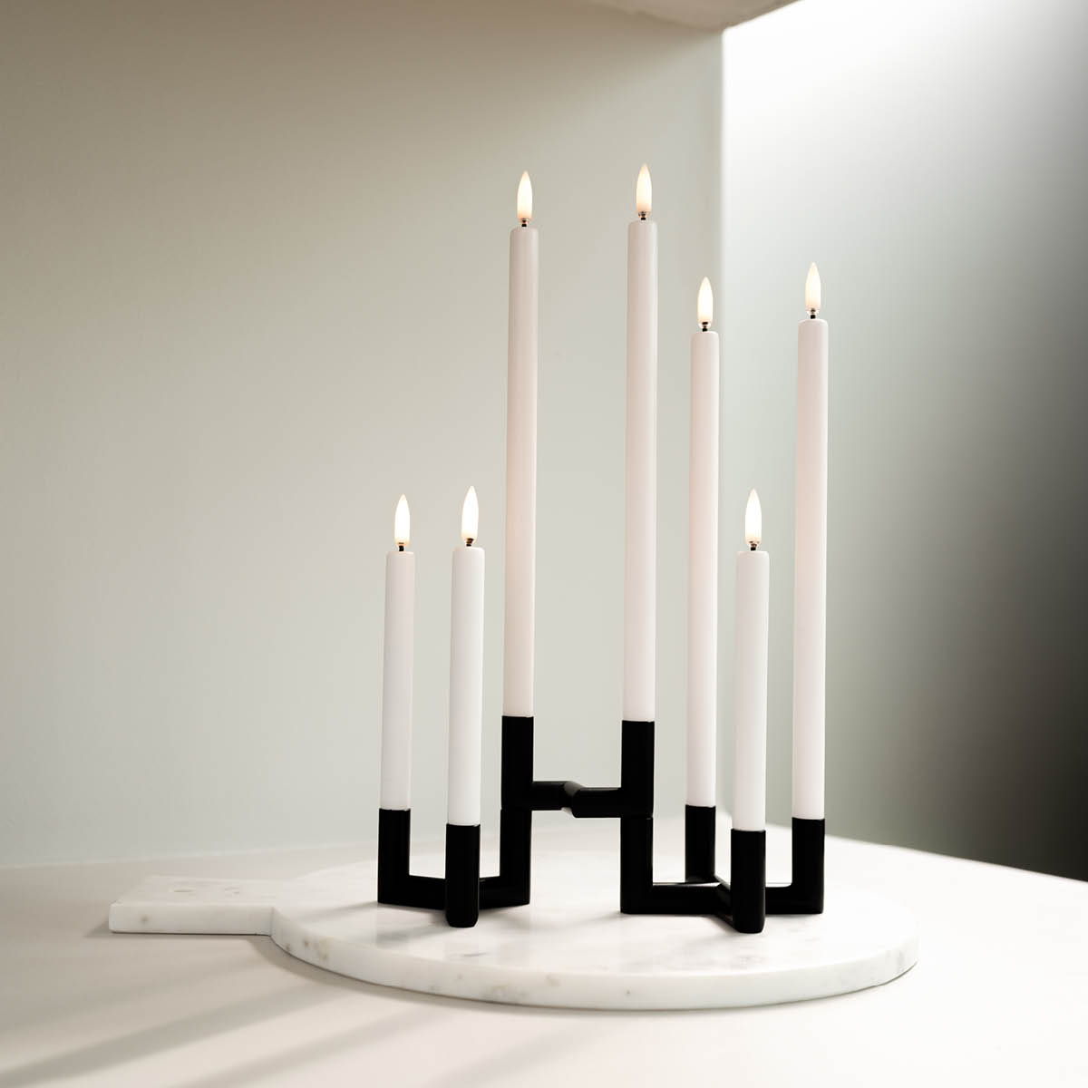 Uyuni Lighting Kynttilänjalka 4,2 cm Musta