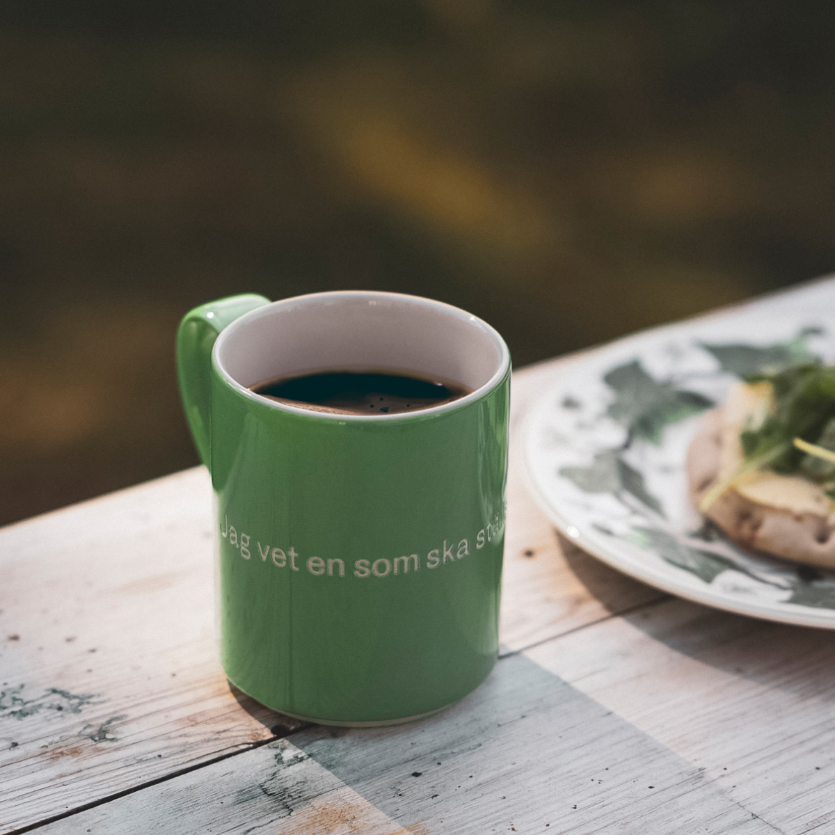 Design House Stockholm Astrid Lindgren krus jag vet en som ska ställa till kalas! 35 cl grønn