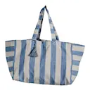 Felima tygkasse 50x25 cm linne/blå