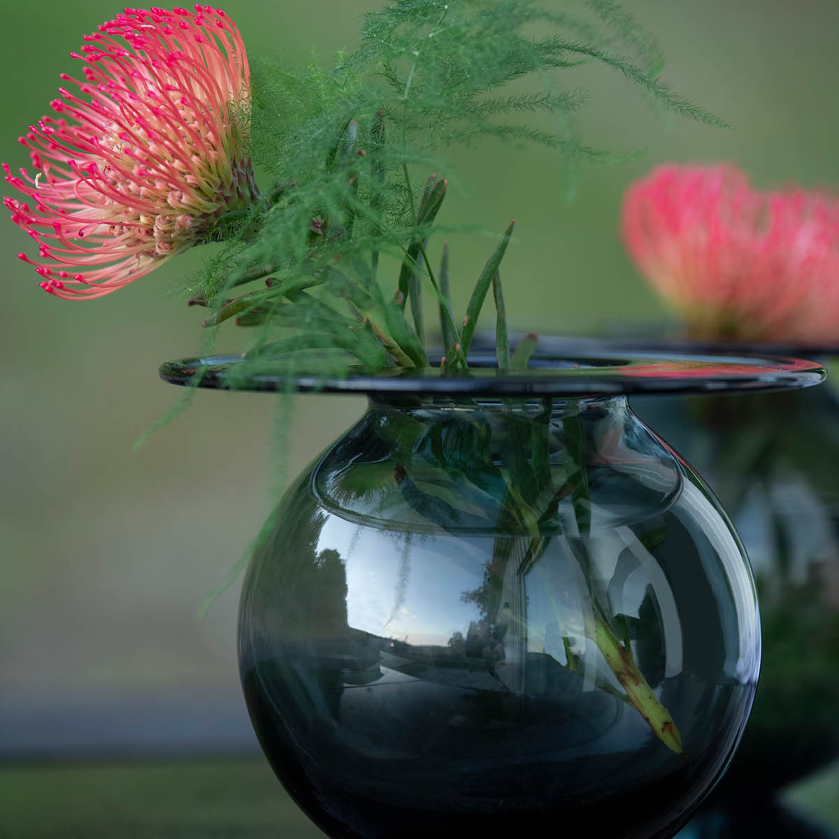 Magnor Boblen Vas 12 cm Grå