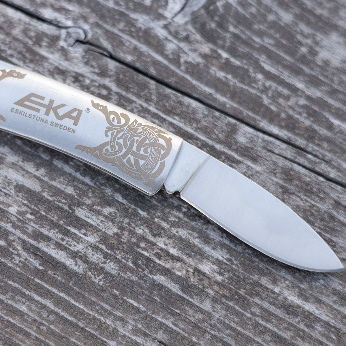 EKA Classic 5 fällkniv 6,2 cm rostfritt stål