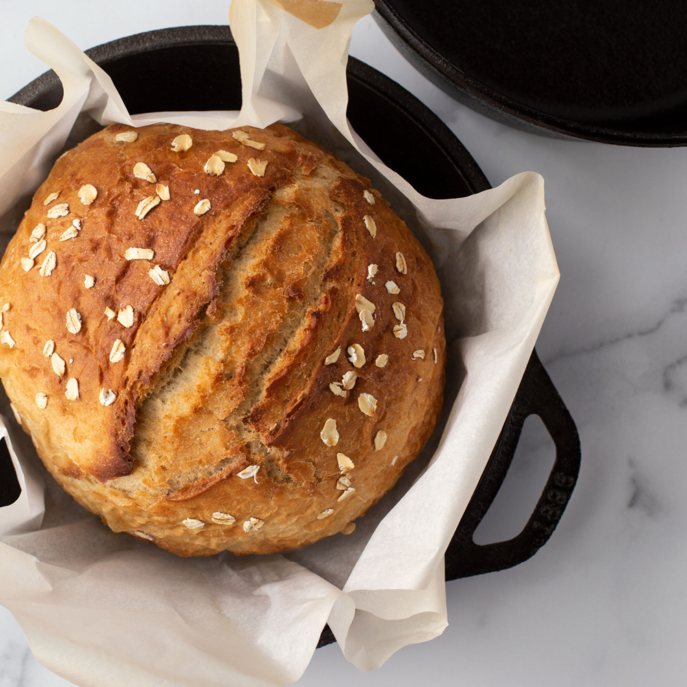 Lodge Classic Collection 2-i-1 gjutjärnsgryta och stekpanna 4,7 L / 26 cm