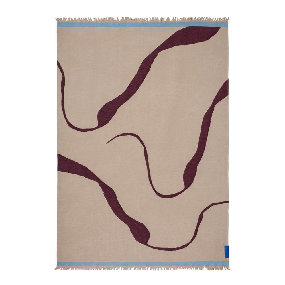 Mette Ditmer Studio Viltti 175x130 cm Wine