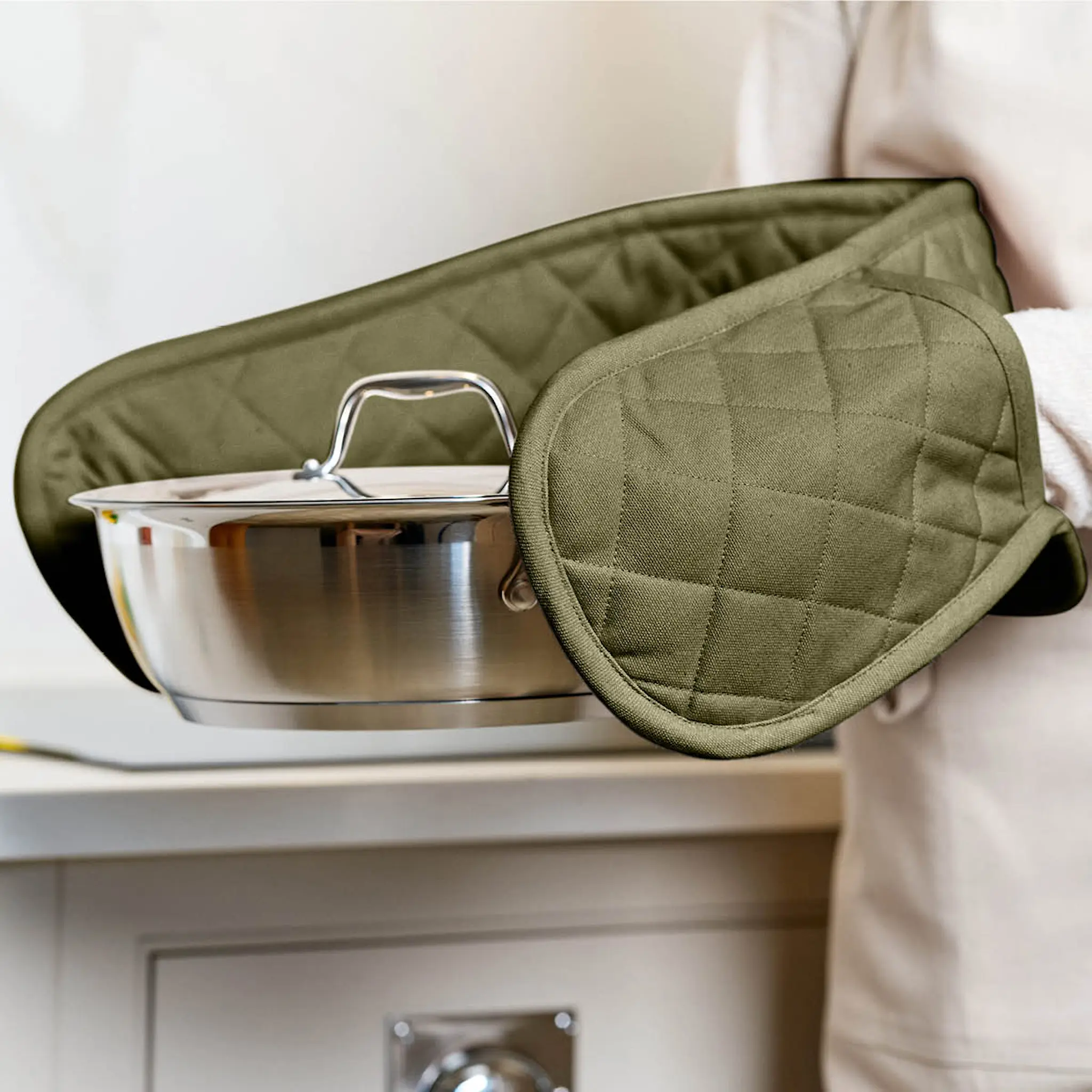 Dexam Love Colour ugnsvante dubbel Olive Green