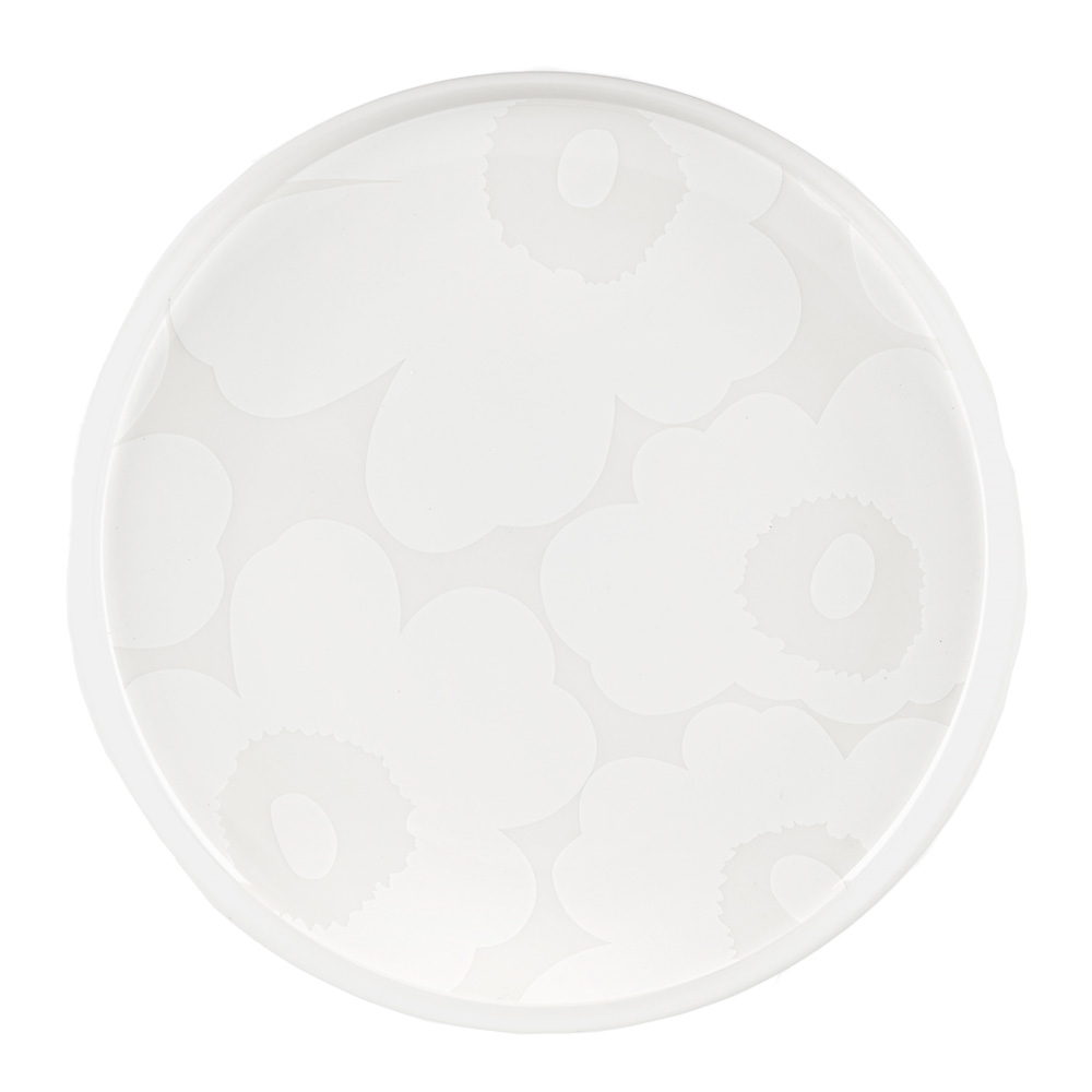 Marimekko Unikko Assiett 20 cm Vit
