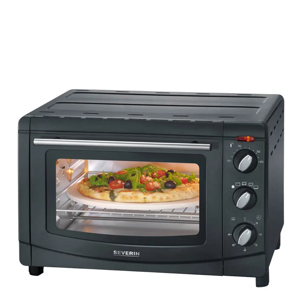 Pieni kiertoilmauuni TO2068 20L musta