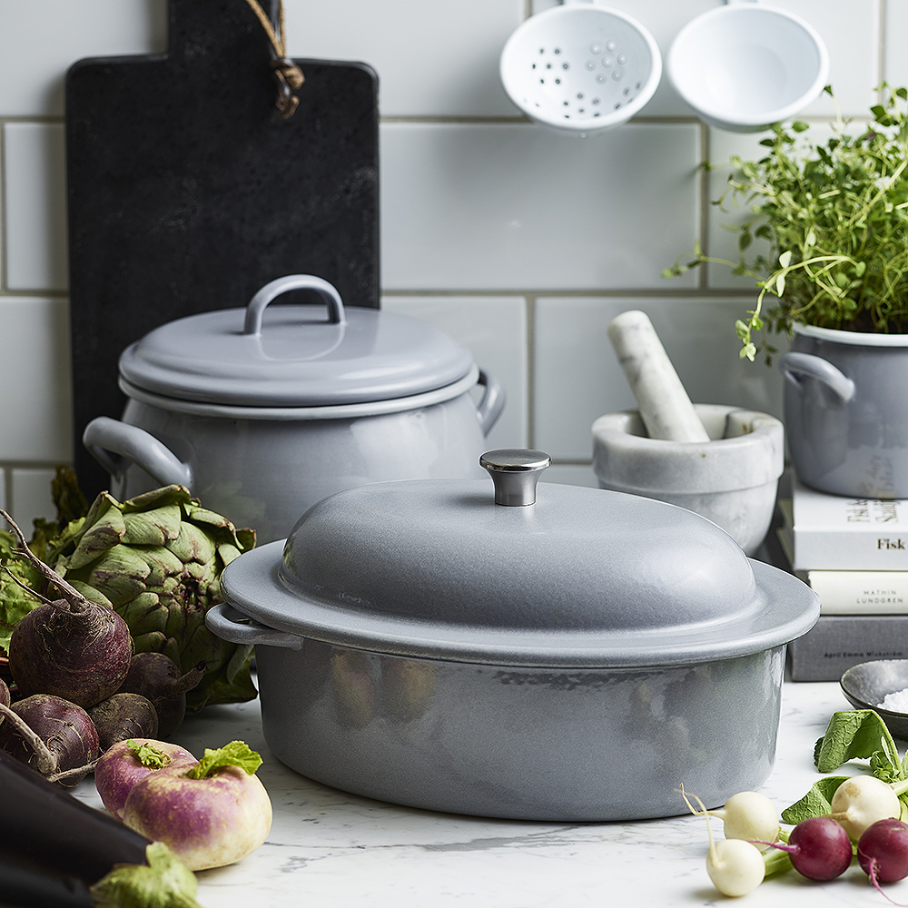 Kockums Jernverk Kattila kannella 4 L Harmaa