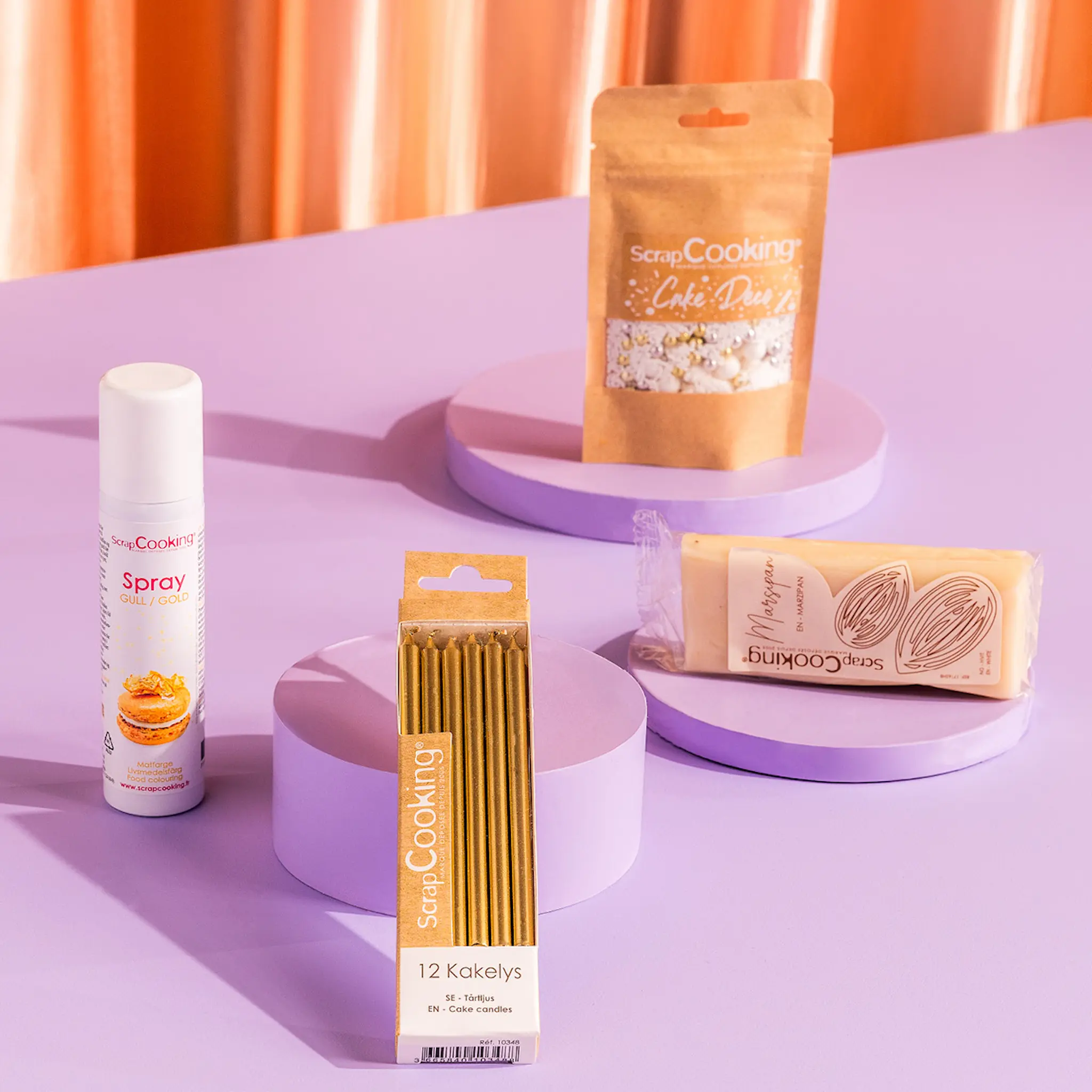 ScrapCooking Marsipan 200 g vit