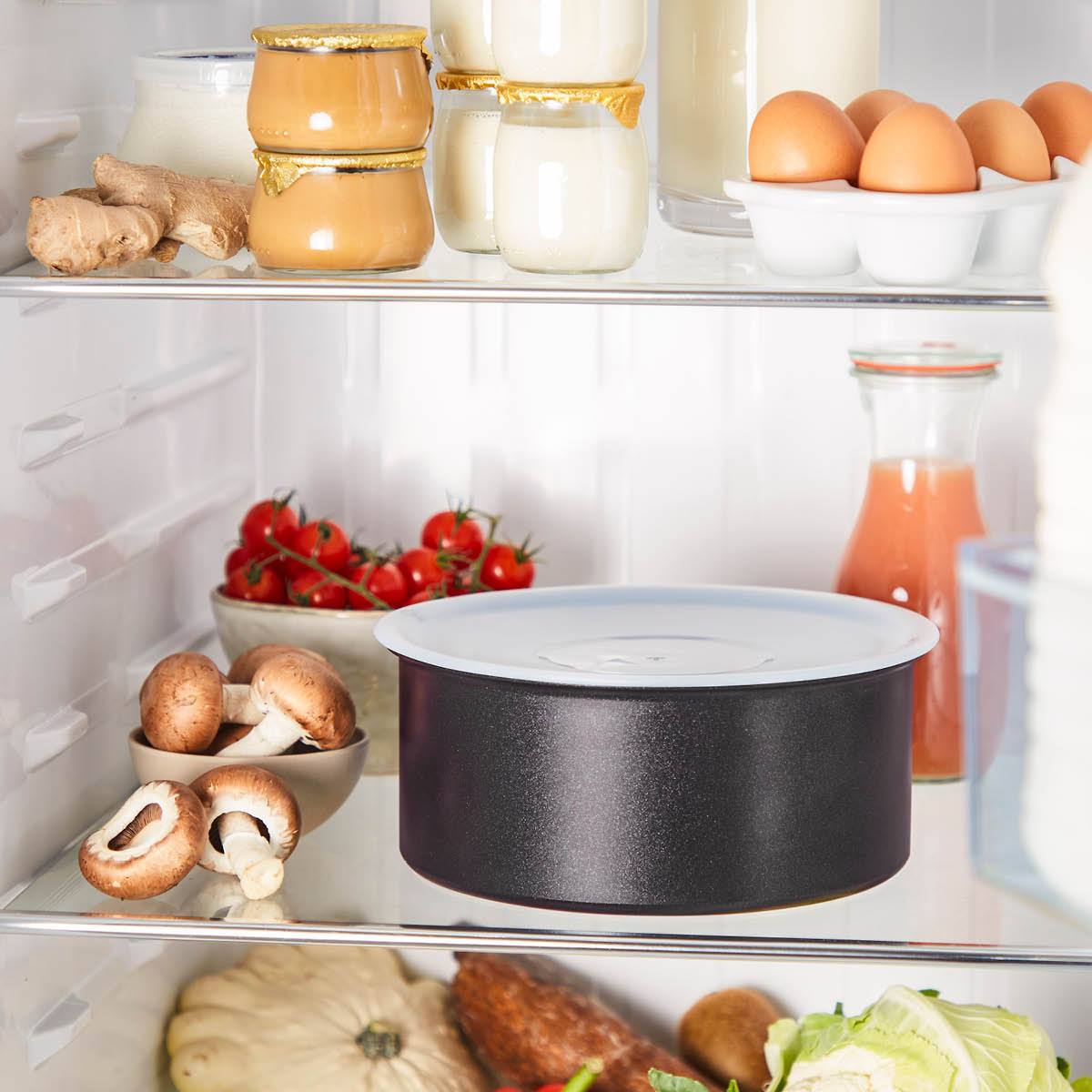 Tefal Ingenio Eco Resist 4-Pack Svart