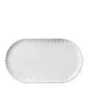 Bernadotte coupe serveringsfat 38x23 cm vit