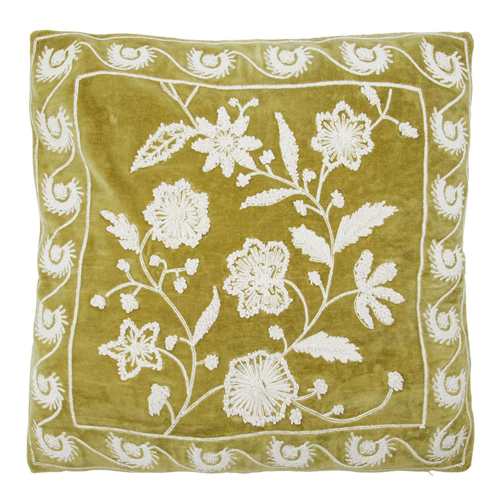 House Doctor Rica Tyynynpäällinen 50x50 cm Keltainen/Hiekka