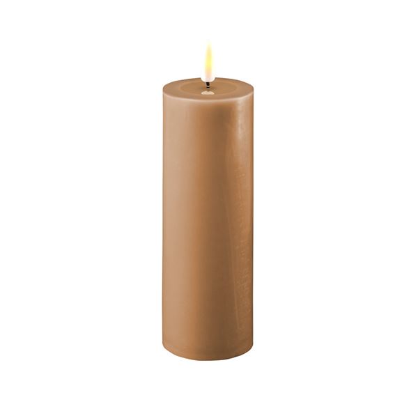 DeluxeHomeart - LED Pöytäkynttilä 15 cm Karamelli