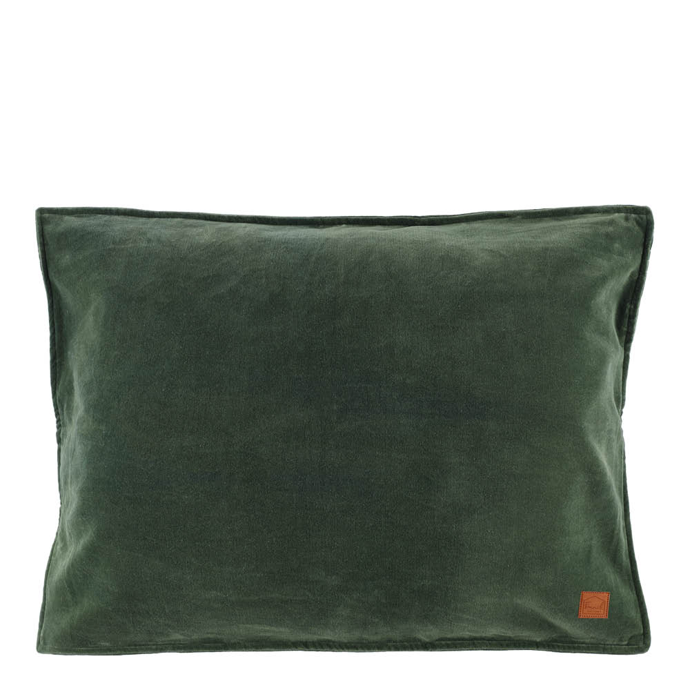 Fanni K Kudde sammet 50x70 cm mossgrön
