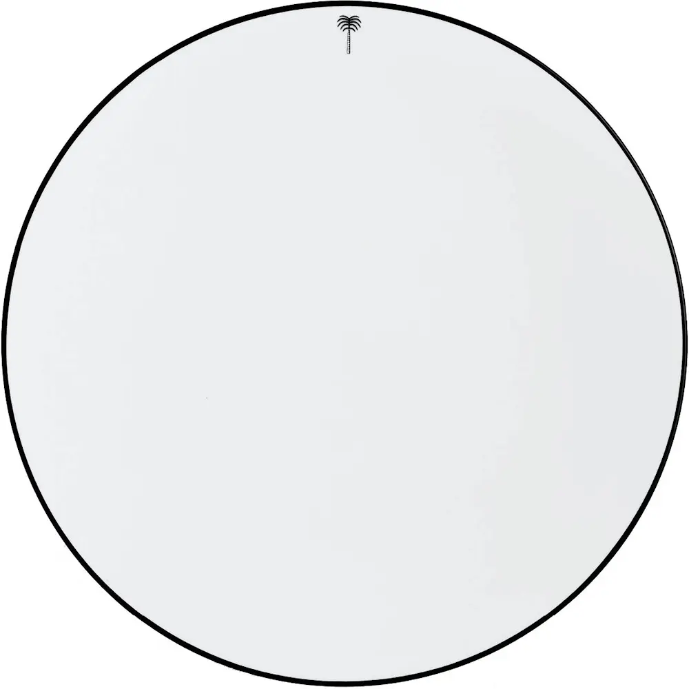 Voyage Lautanen 31 cm Valkoinen/Musta