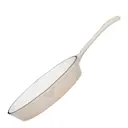 Stekpanna gjutjärn 26 cm beige