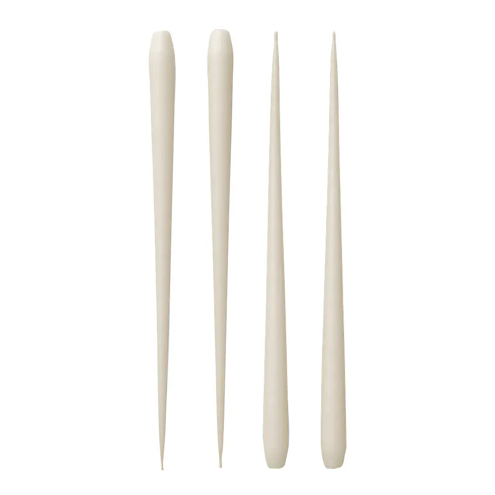 Stoff Nagel Antiikkikynttilä by Ester & Erik 36 cm 4 kpl Off-white