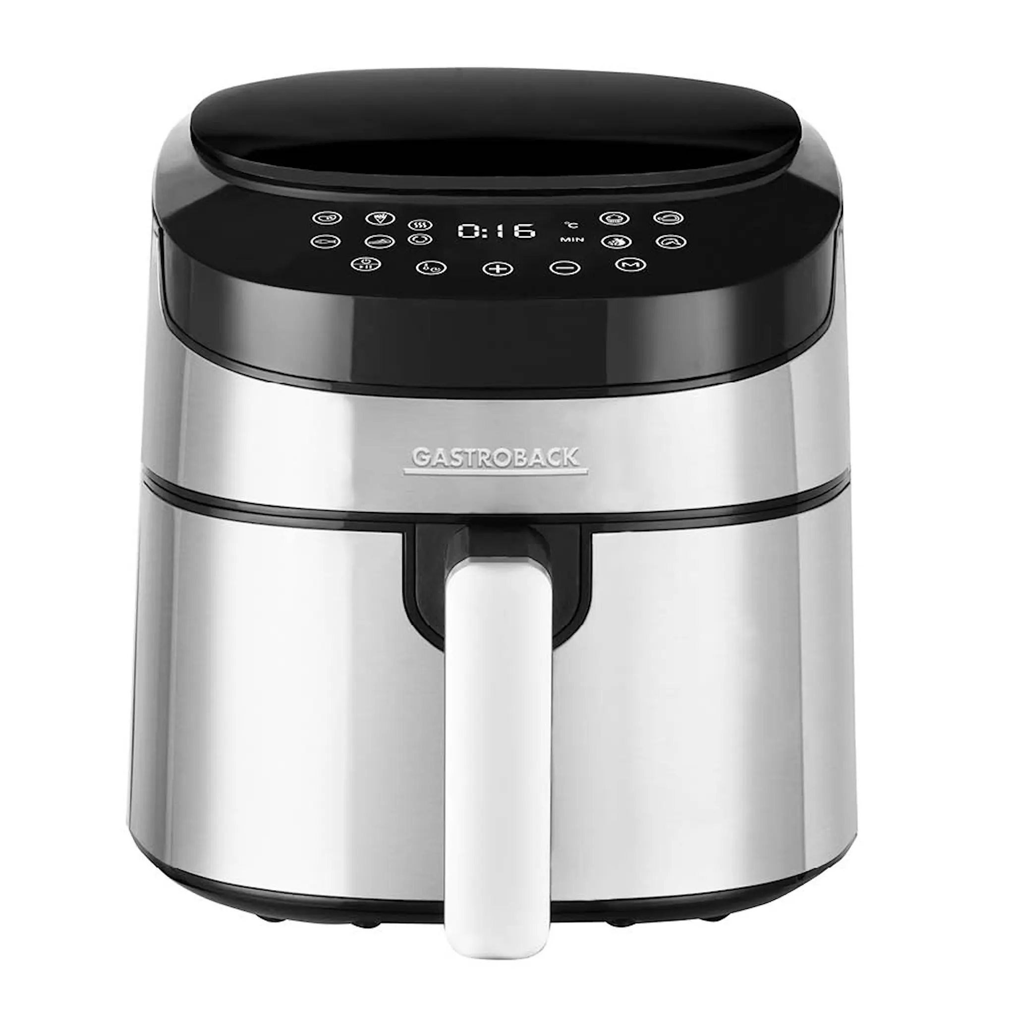 Gastroback Design Airfryer Air Pro 3,7 L stål/svart