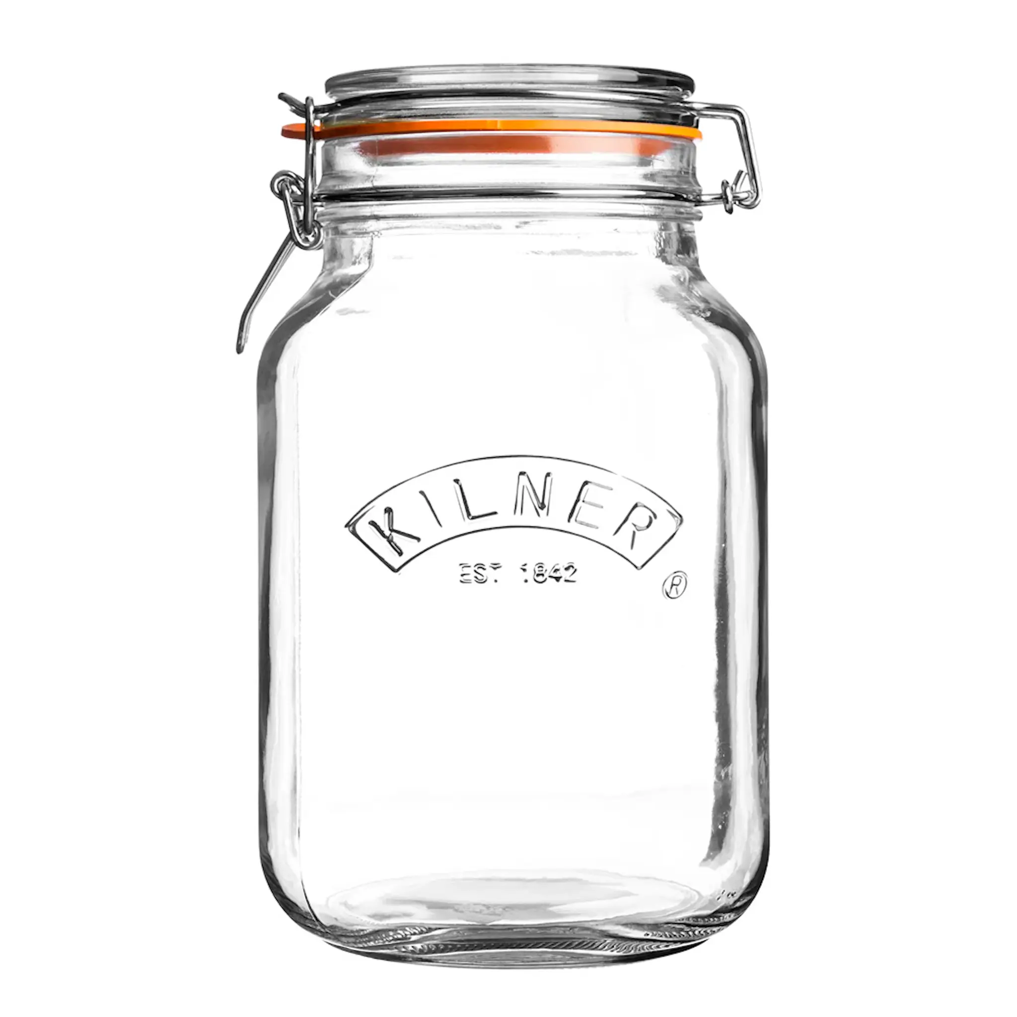 Kilner Clip Top Burk Fyrkantig 2 L Bygellock