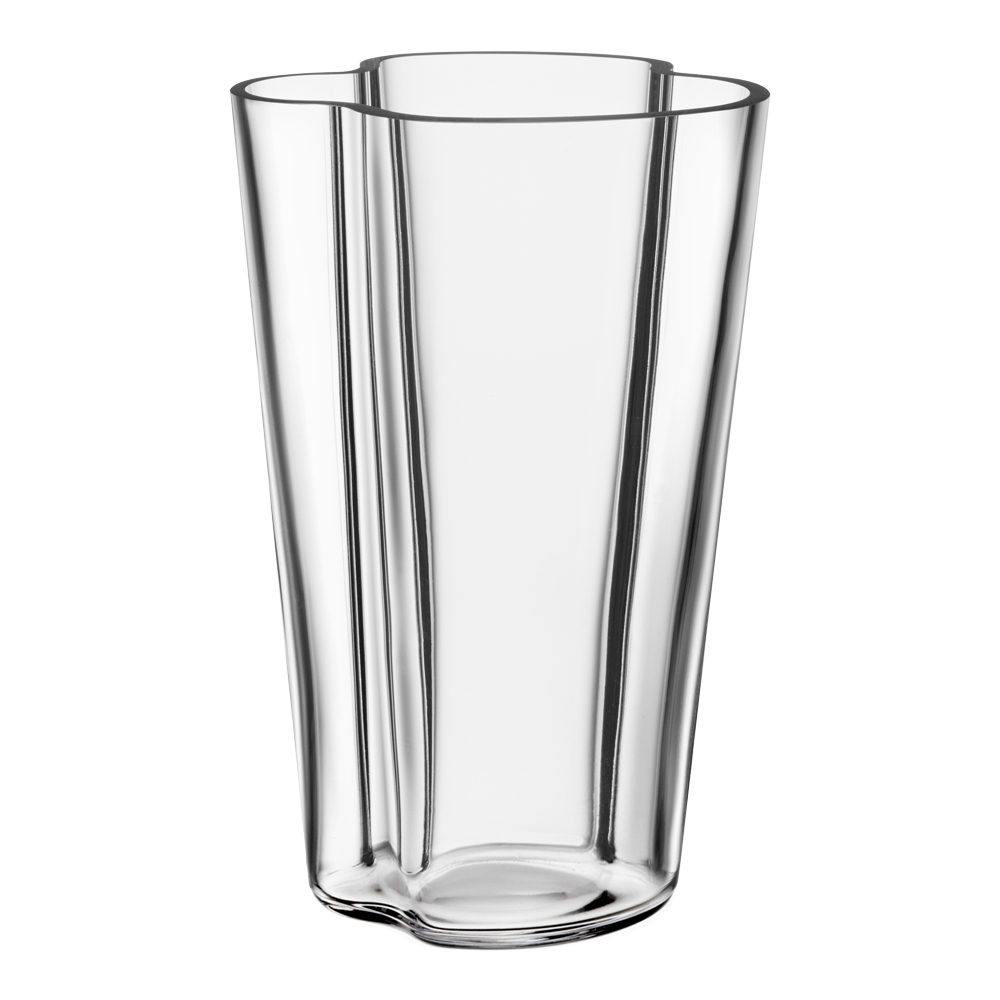 iittala Alvar Aalto Hög Vas 22 cm Klar