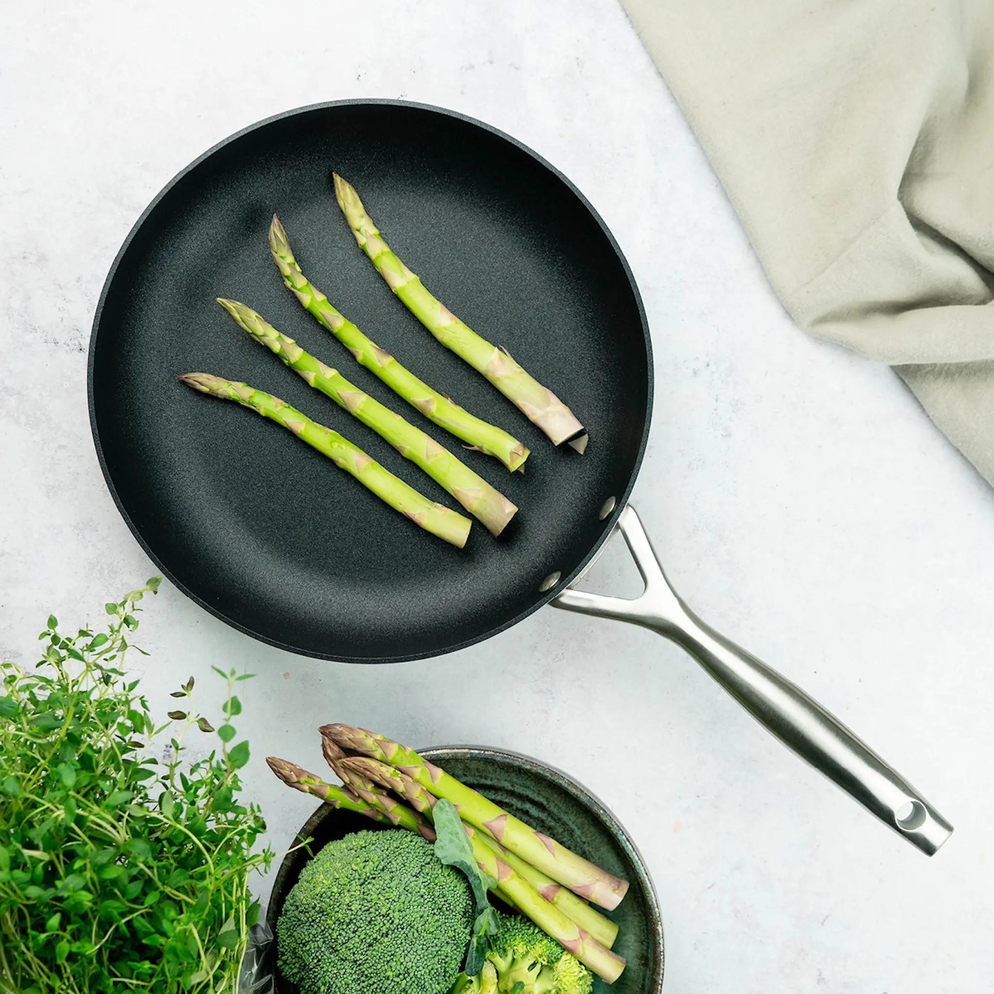 Scanpan CS+ stekpanna 28 cm stål