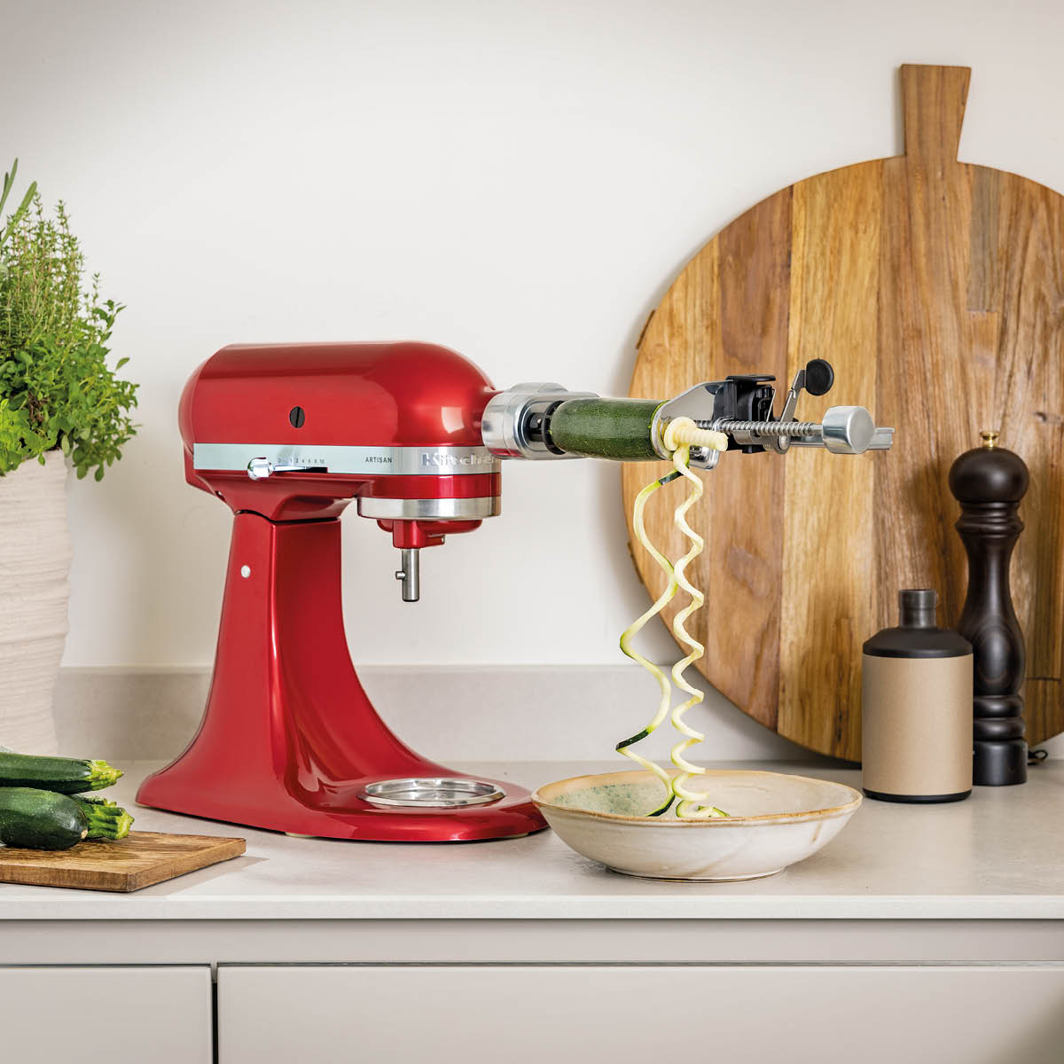 KitchenAid KitchenAid Spiralizer i stål till köksmaskin