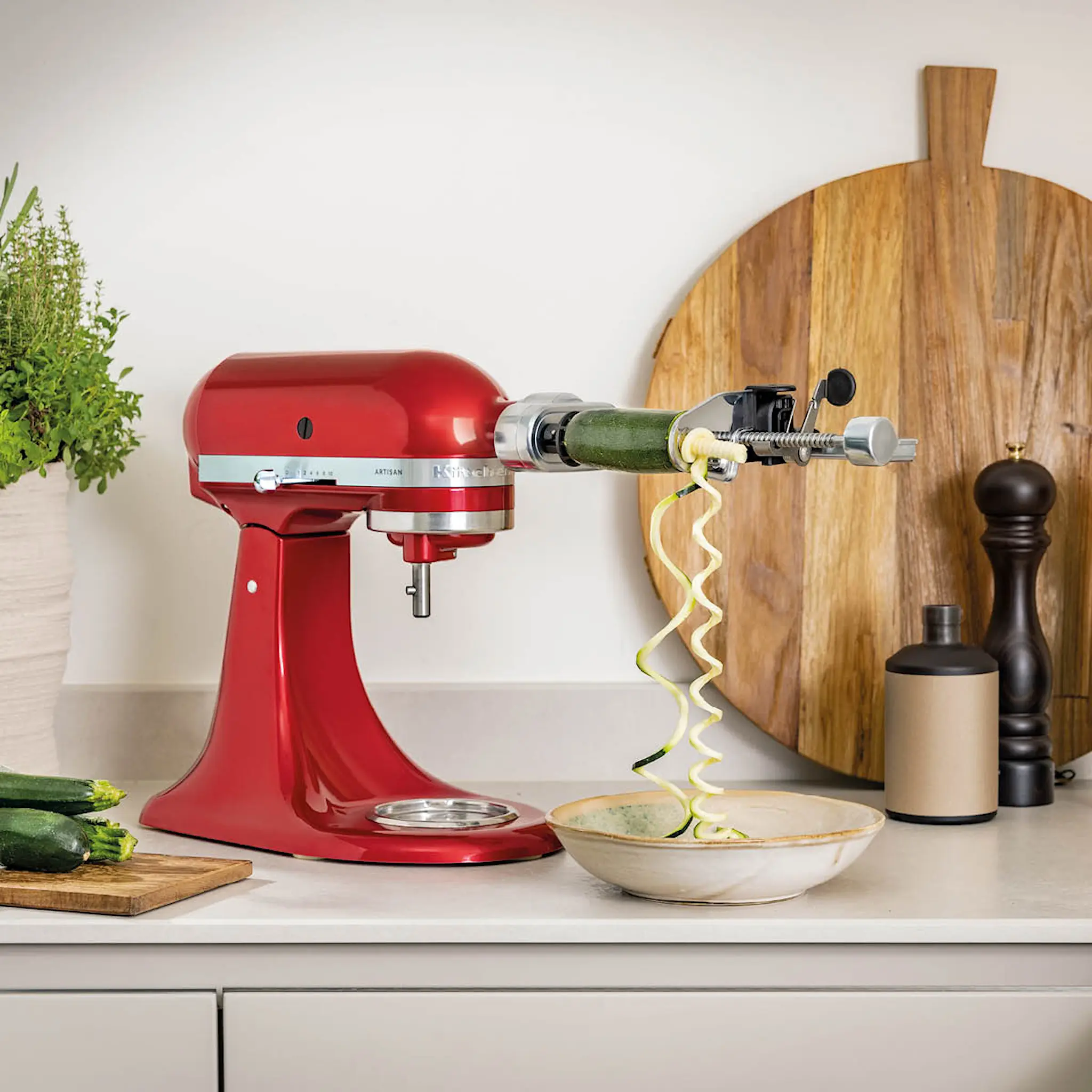KitchenAid KitchenAid Spiralizer i stål till köksmaskin