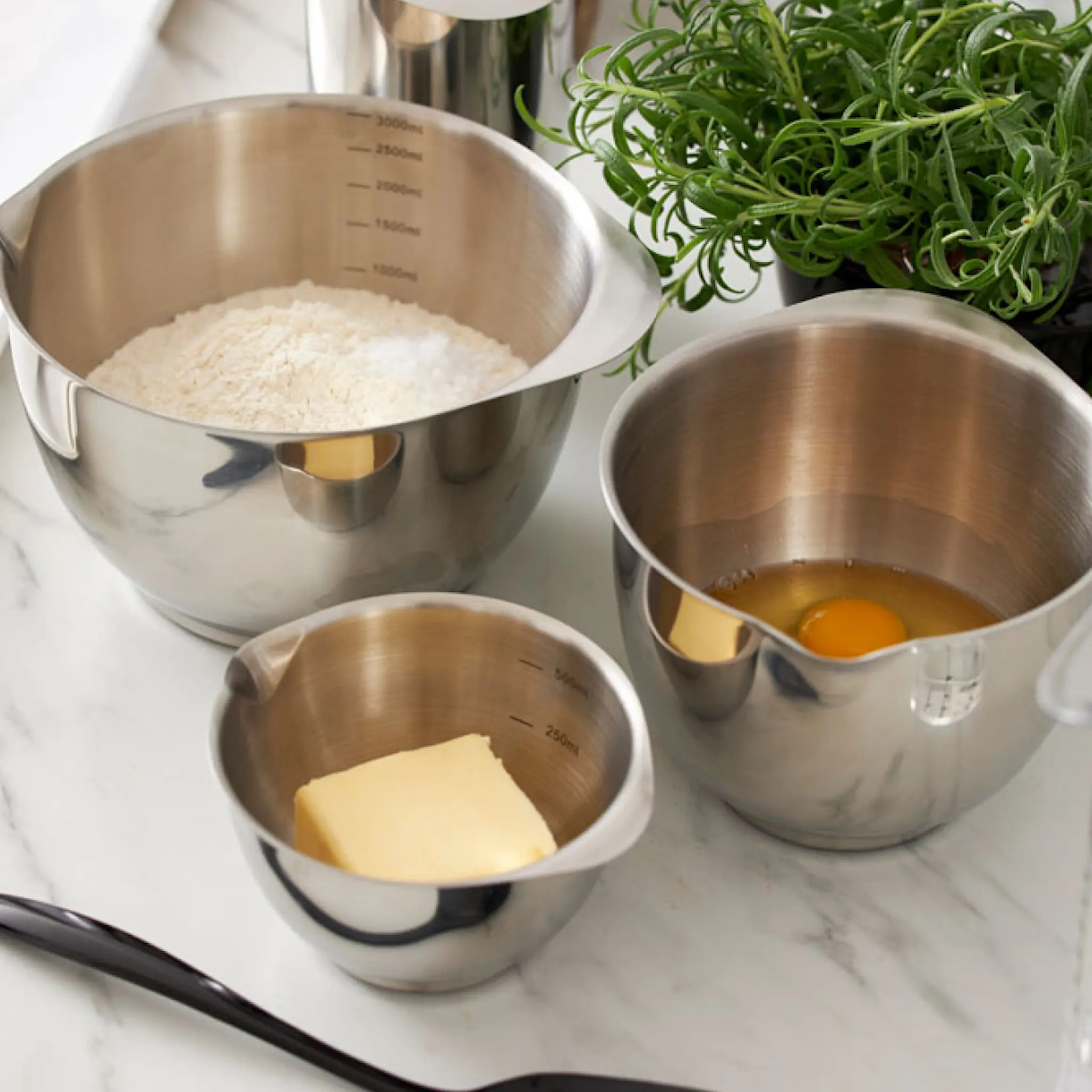 Rosti Margrethe skål 1,5 L stål