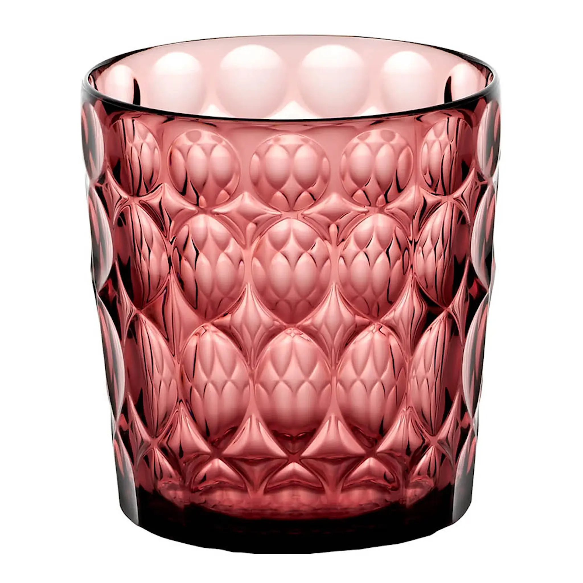 Guzzini Vanity tumbler låg 36 cl bioplast Mönster 1 Mauve