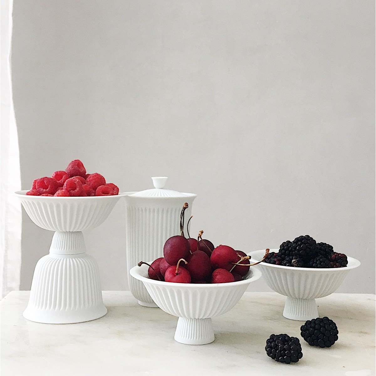 Lyngby Porcelæn Tsè Skål 10 cm Vit