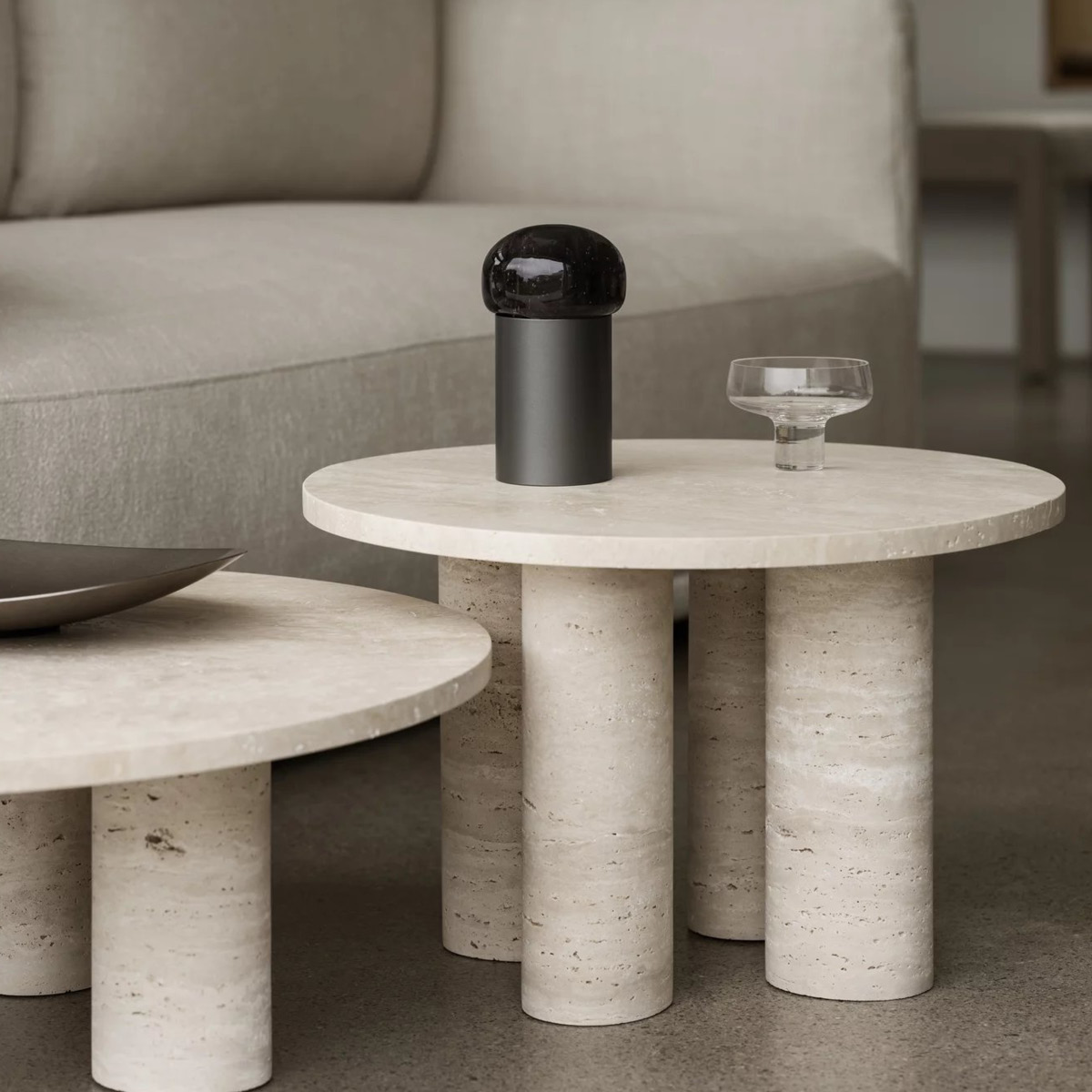 Blomus Iris LED Valaisin 18 cm Gun Metal