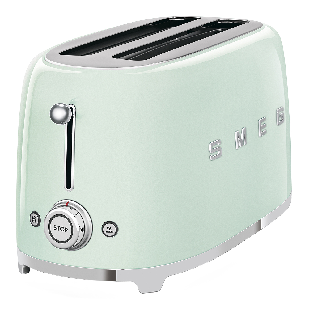 Smeg Brødrister TSF02 4 skiver pastellgrønn