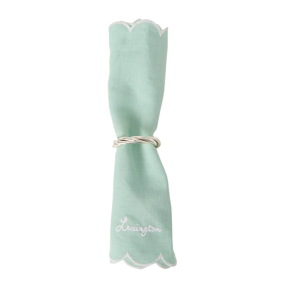 Lexington Servettring 4x4 cm silverpläterad