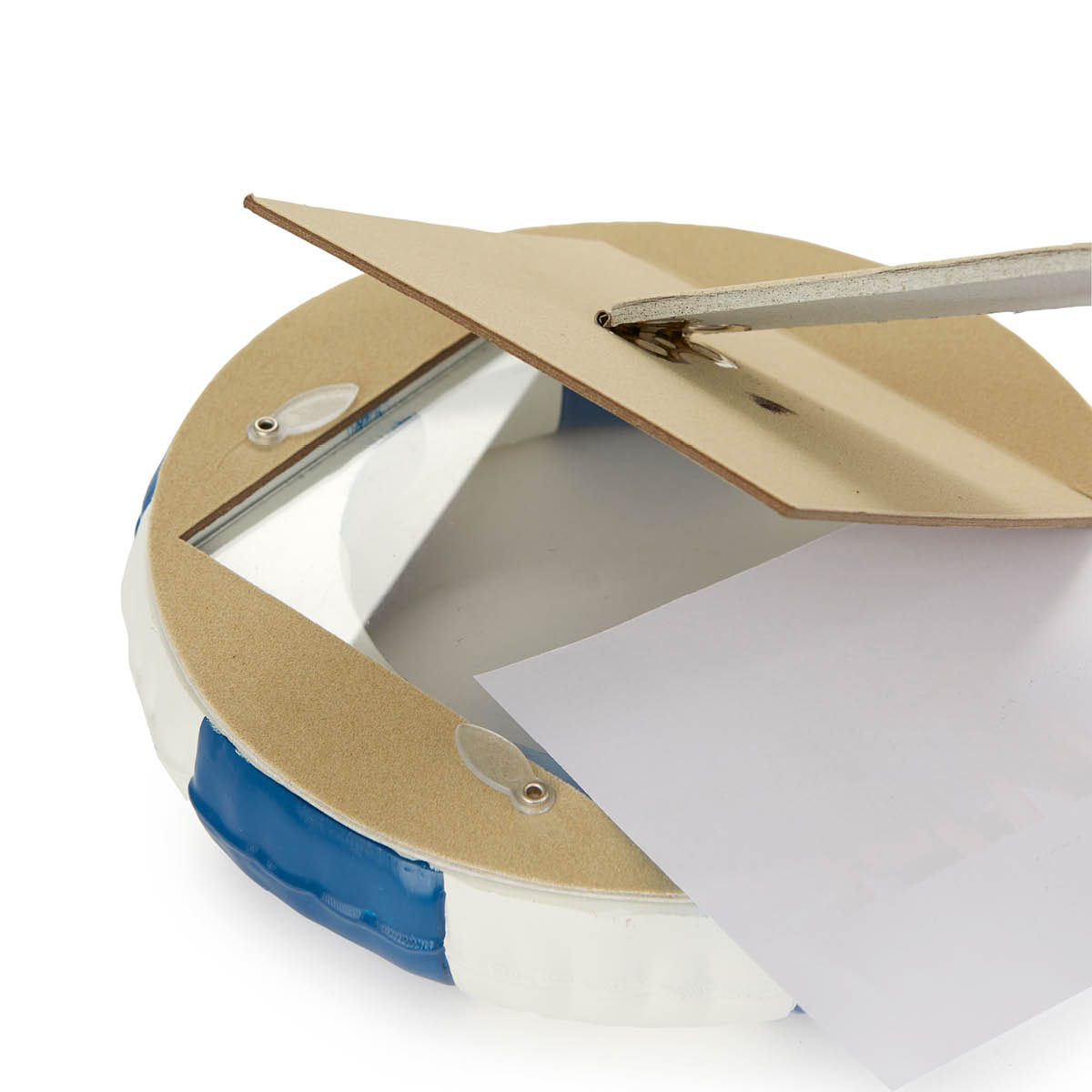 Balvi Floats fotoram 17,2 cm blå/vit