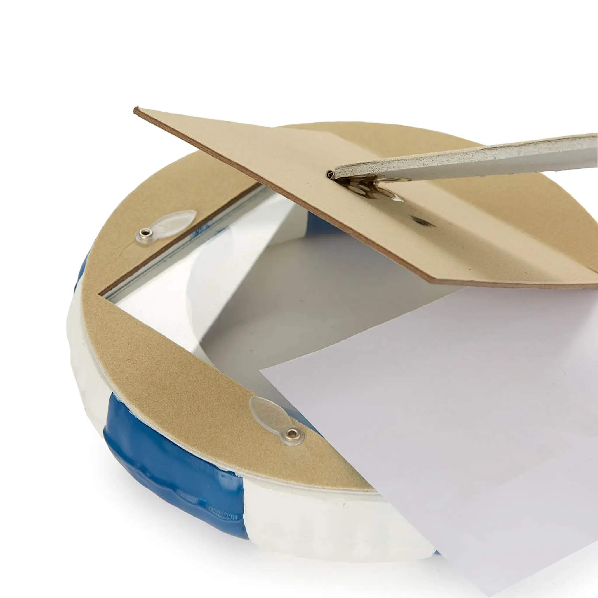 Balvi Floats fotoram 17,2 cm blå/vit