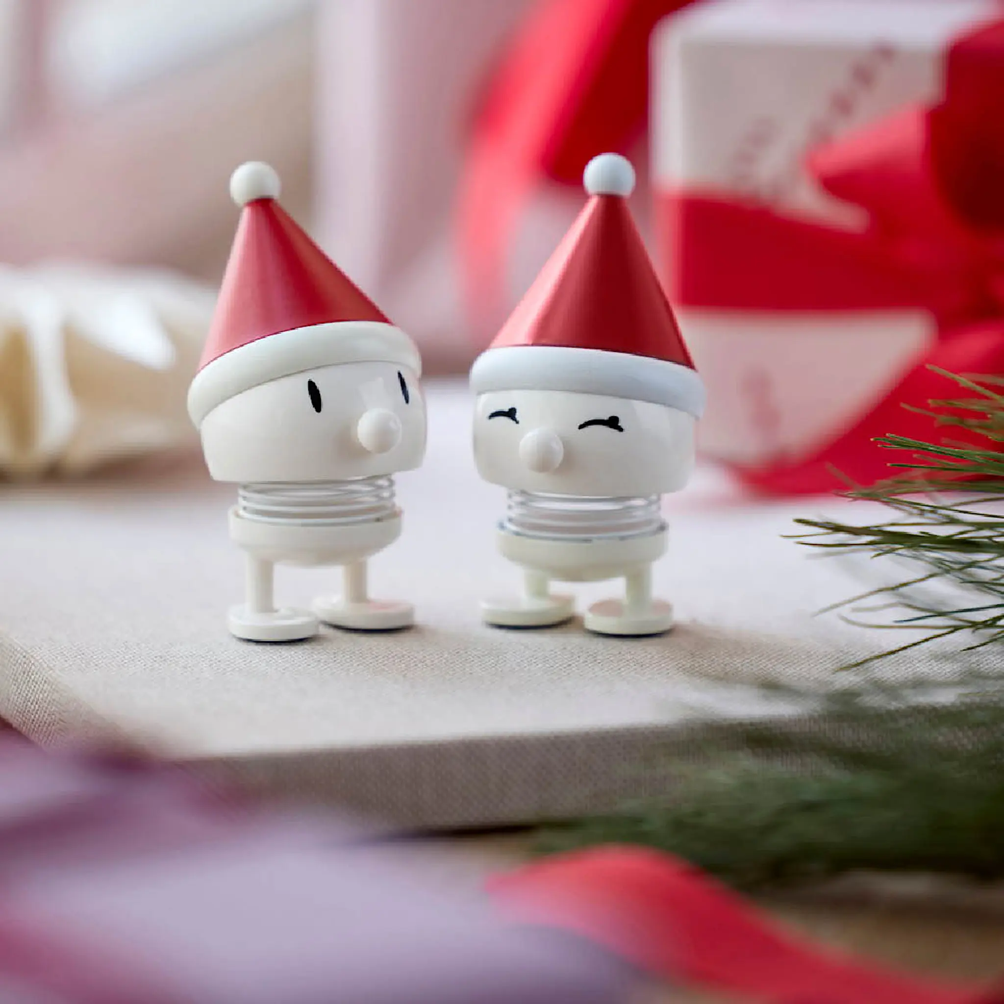 Hoptimisten Hoptimist Elf Bimble and Bumble set XS 2 delar white